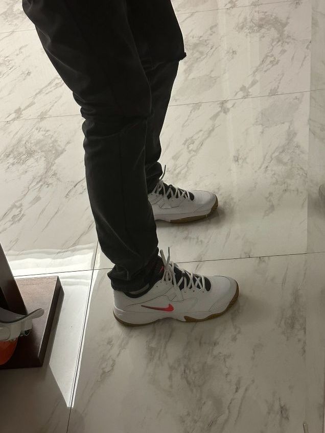 Nike Court Lite 2 潮流复古 休闲 缓震 透气 网球鞋 White/Balck/Re