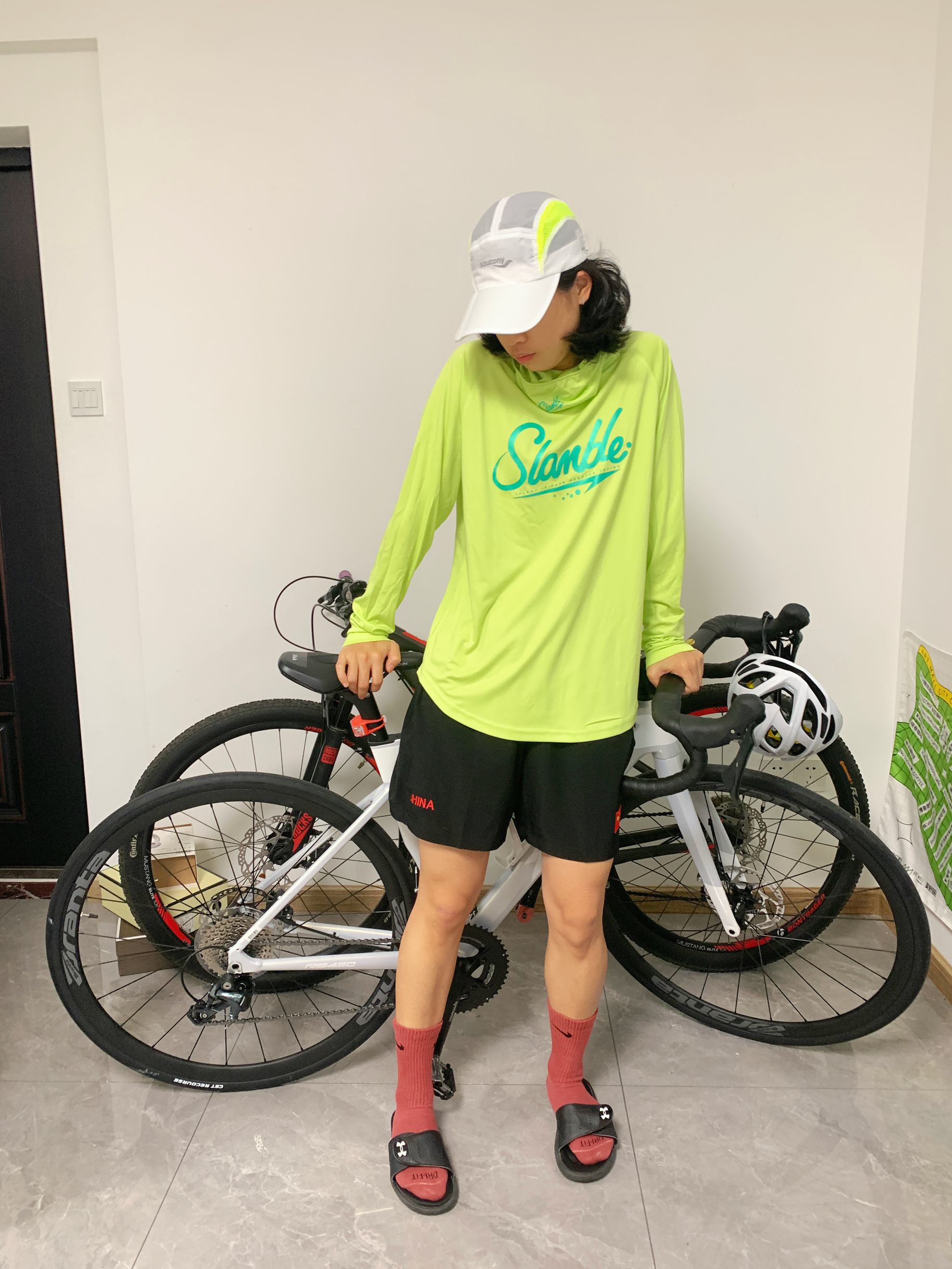 尝试一个新Look｜出门骑行啦