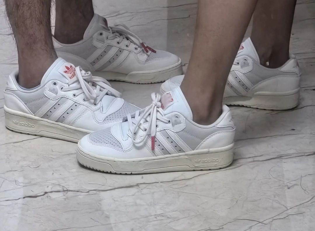 adidas三叶草 RIVALRY 情人节款男女款休闲篮球风板鞋运动鞋
