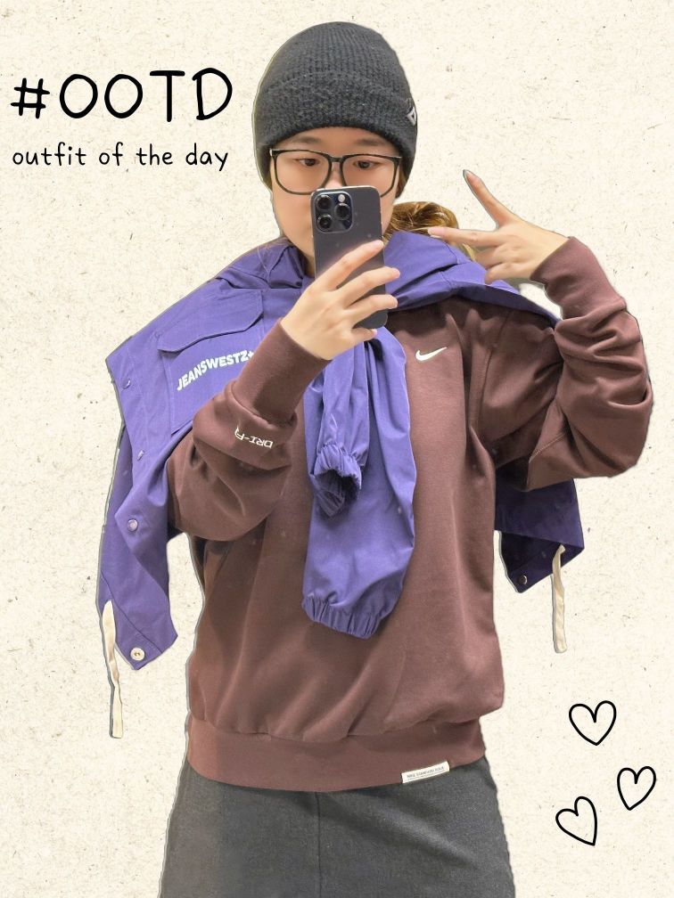 日常简单干净少年感穿搭,基础款叠穿也吸睛 ♥︎