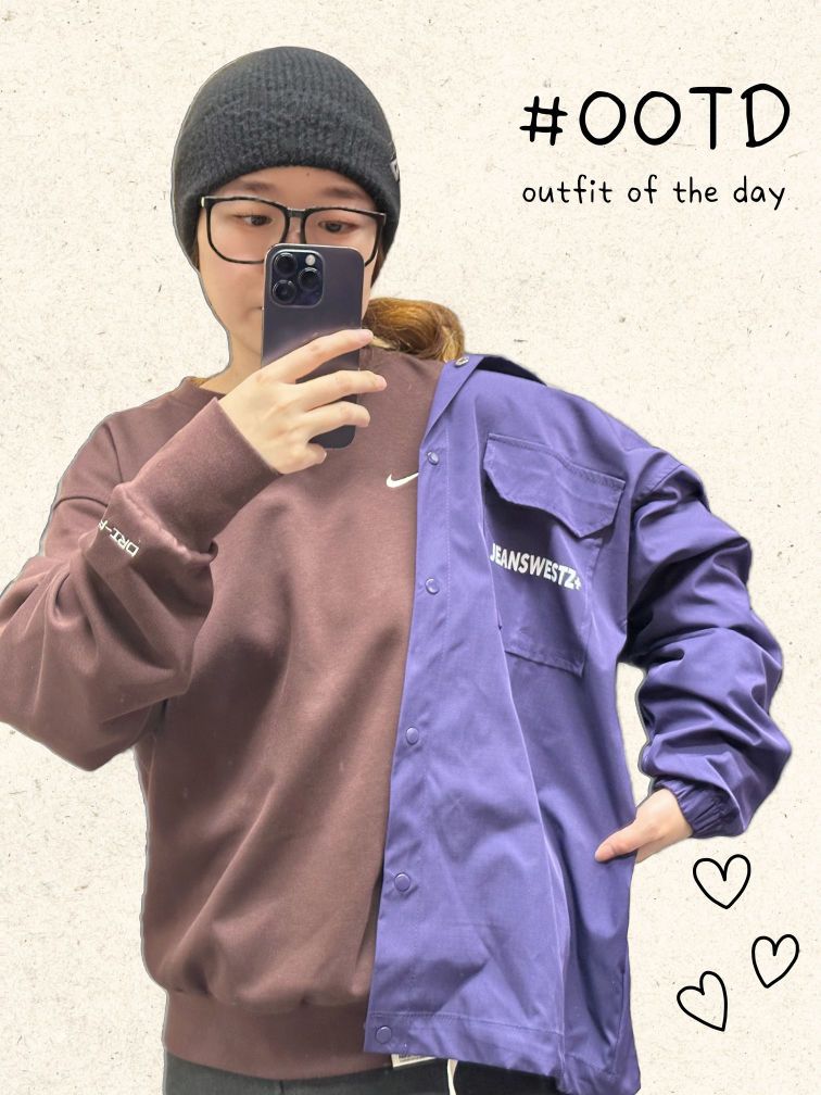 日常简单干净少年感穿搭,基础款叠穿也吸睛 ♥︎