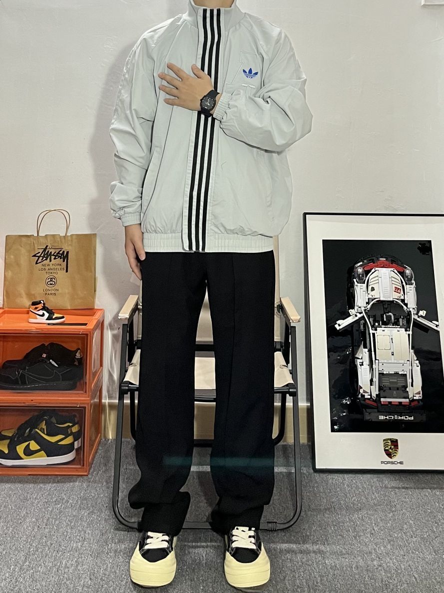 美式运动OOTD｜阿迪外套➕运动手表一套真的好好看