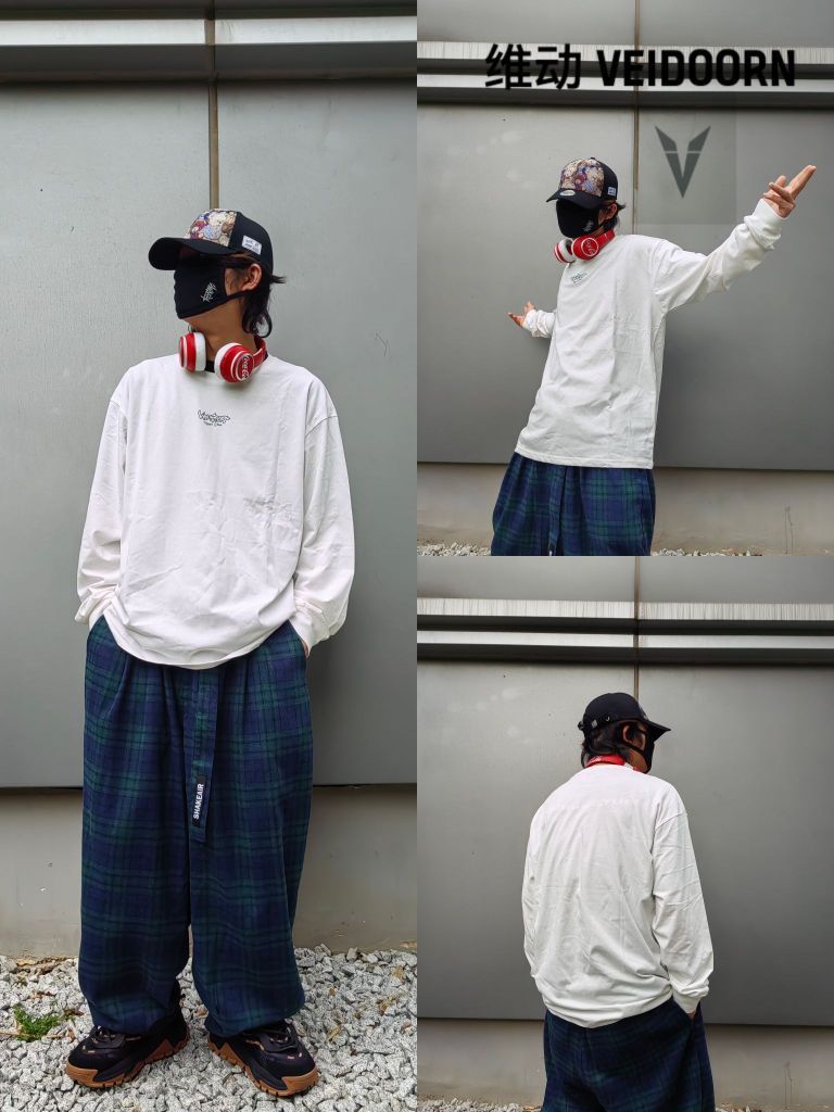 美式街头风休闲出街日常搭配