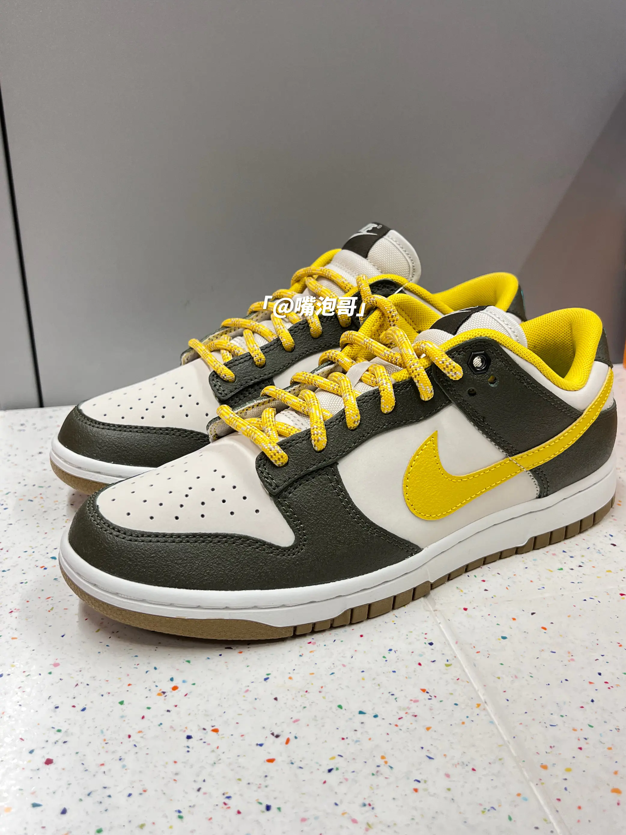 板鞋分享 | Dunk Low 白黄