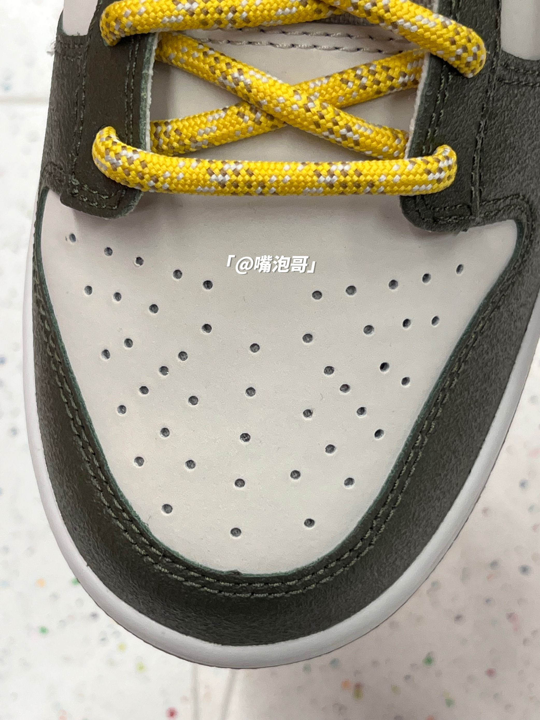 板鞋分享 | Dunk Low 白黄