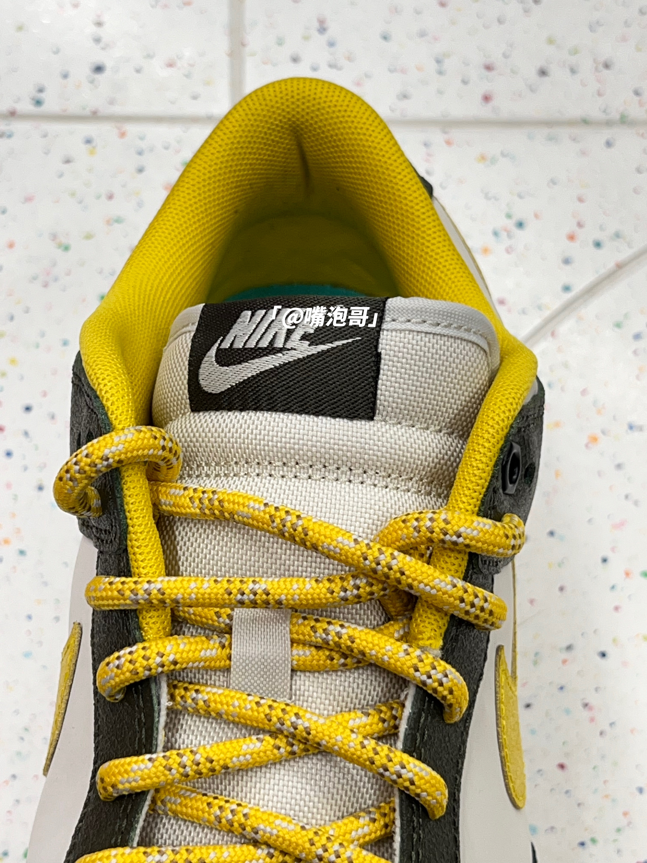 板鞋分享 | Dunk Low 白黄