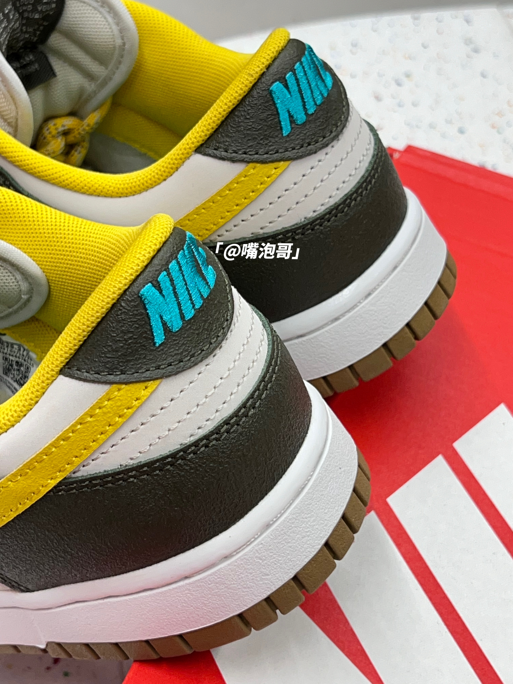 板鞋分享 | Dunk Low 白黄