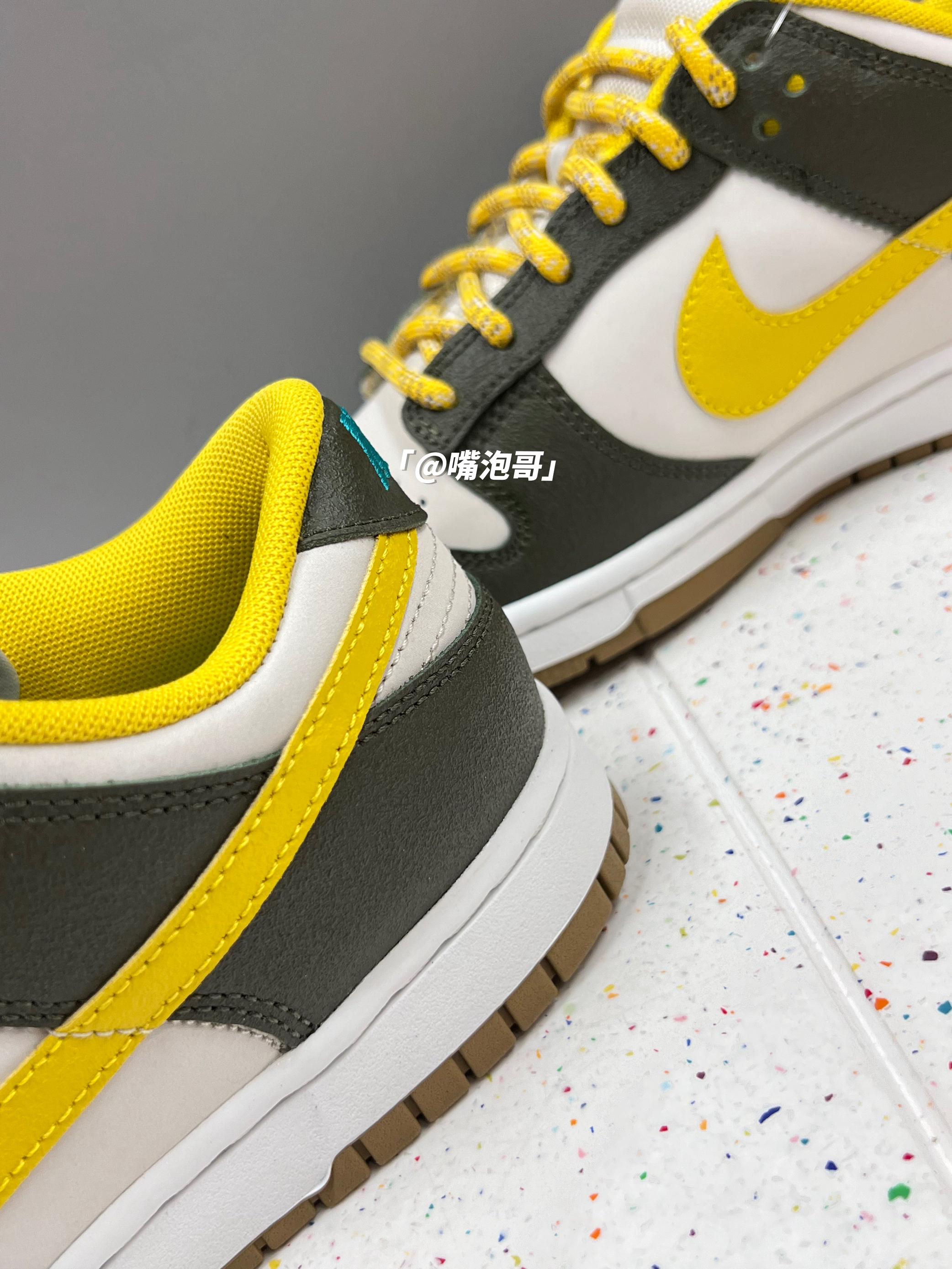 板鞋分享 | Dunk Low 白黄