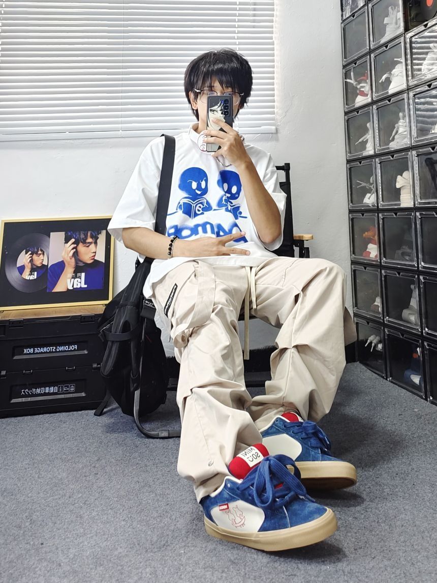 很喜欢这种帅帅的搭配