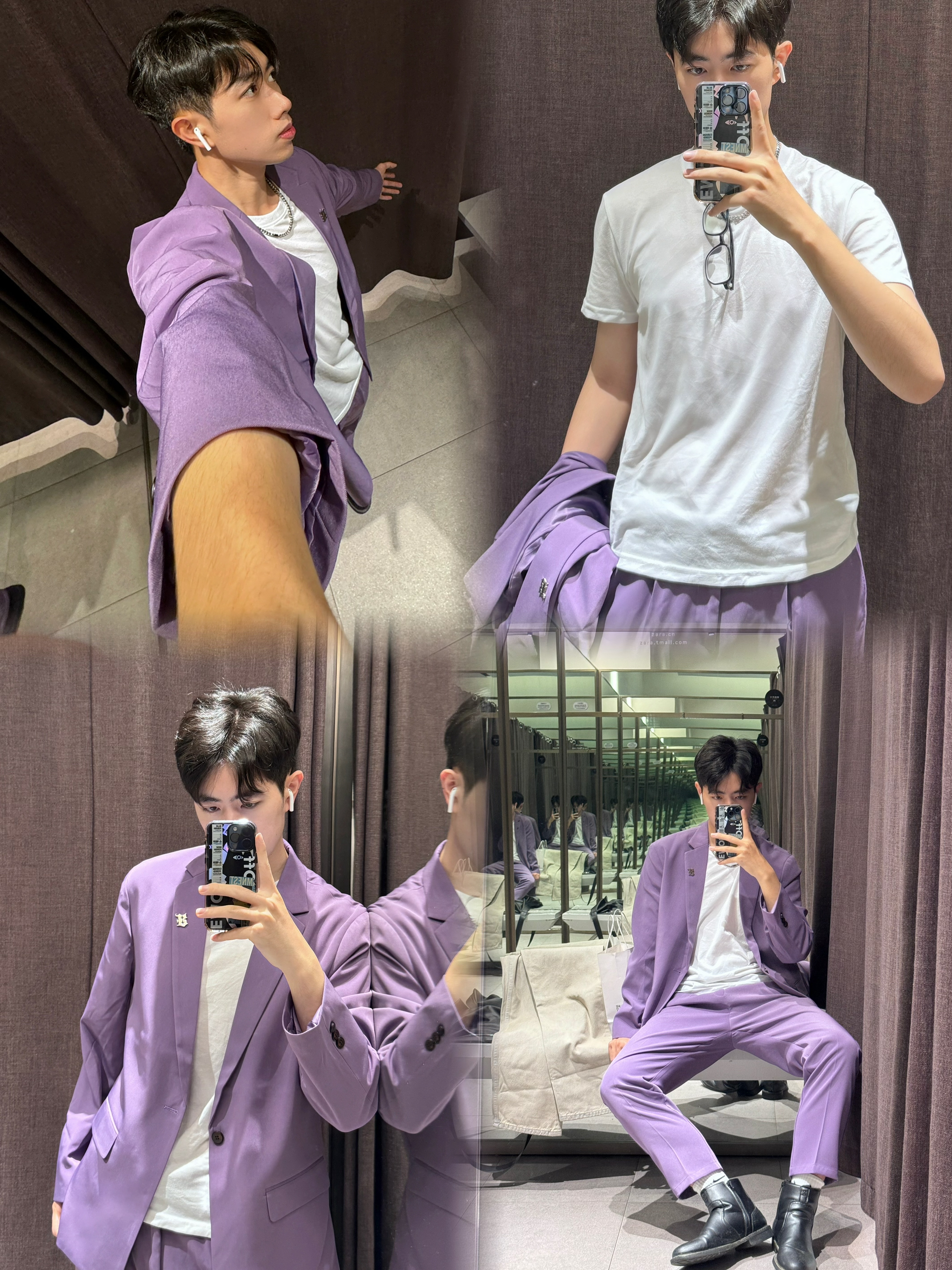 试衣间里的4宫格🤌