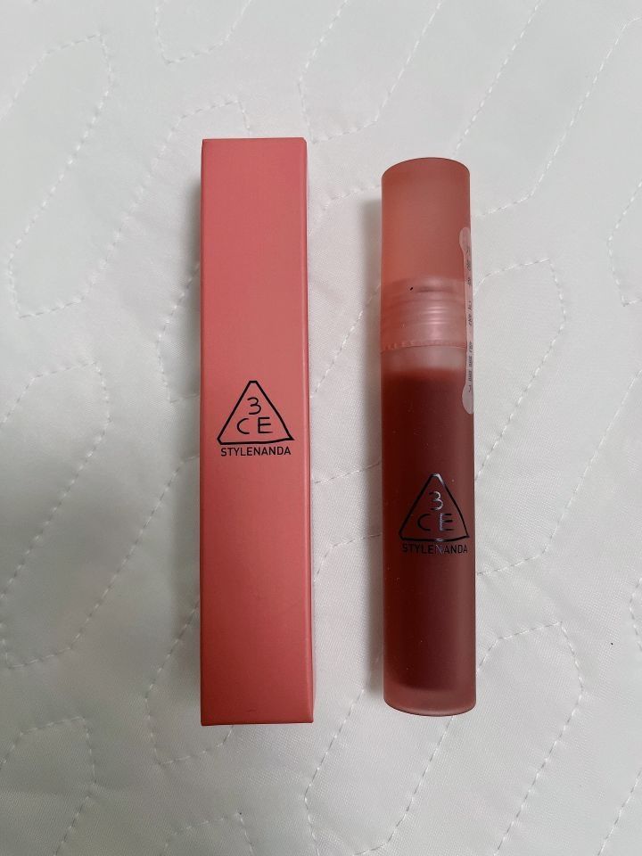 3CE唇釉双支装丝绒唇釉红梨色水雾唇露乌龙奶茶生日礼物新年礼物