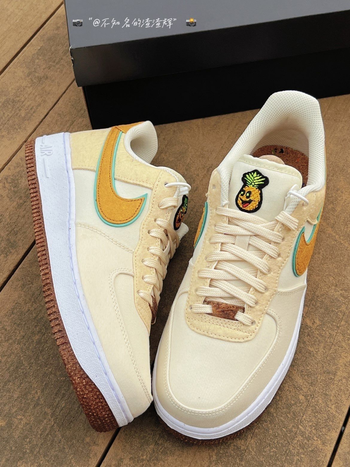 🍍2022最具特色“AF1”米白小菠萝💫

💫：Nike Air Force 1 Low“Ha
