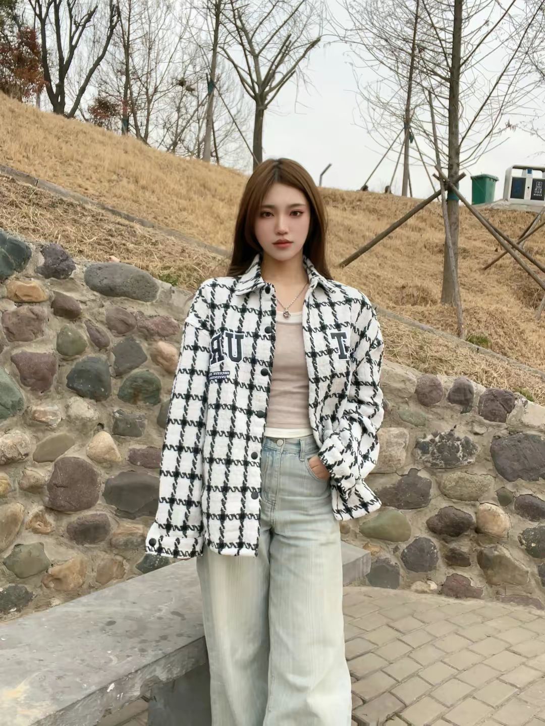 种草了这一款格子衬衫真香