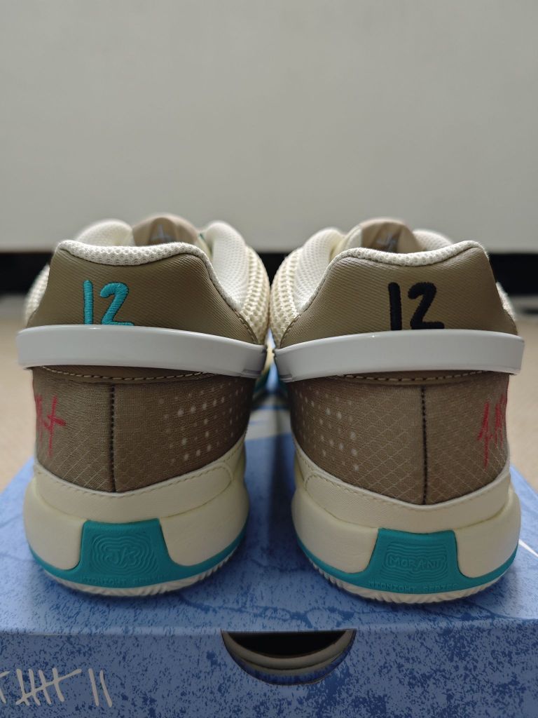 枪王Nike Ja 1 “EP” 莫兰特一代低帮 篮球鞋 黄蓝 开箱细节展示!