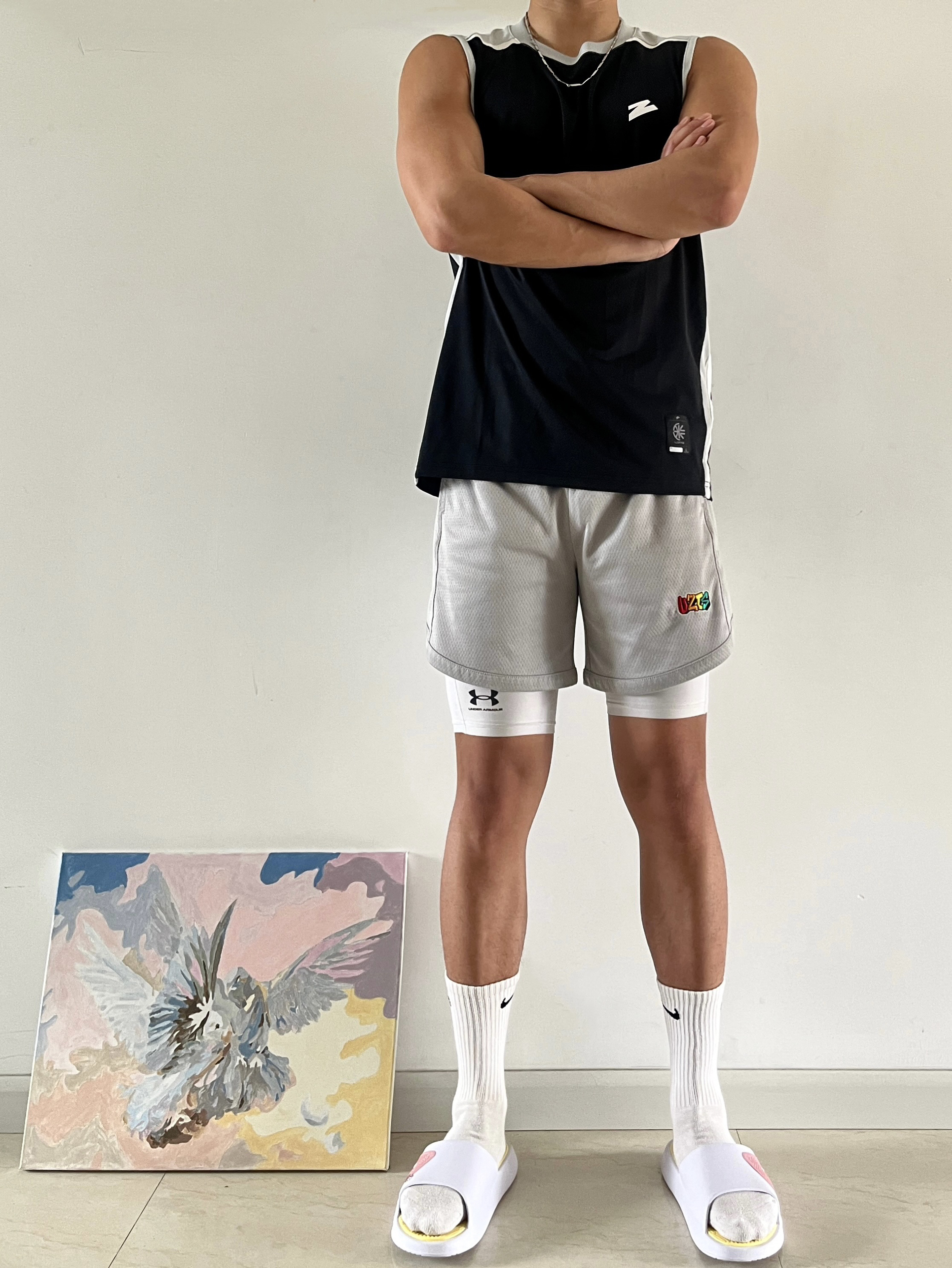 穿这套去球场他们都以为我是半职业的哈哈