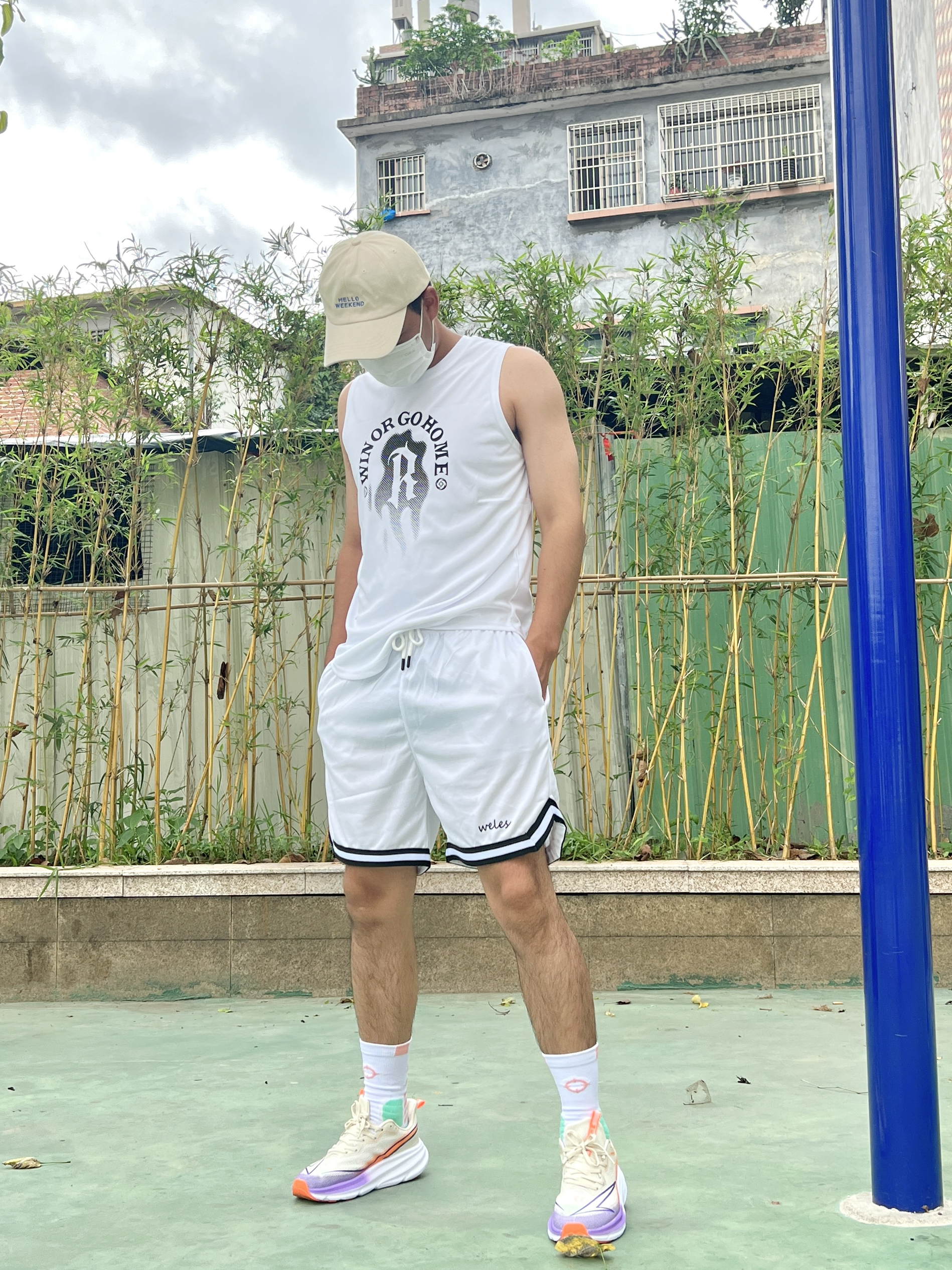 体育生的简单穿搭