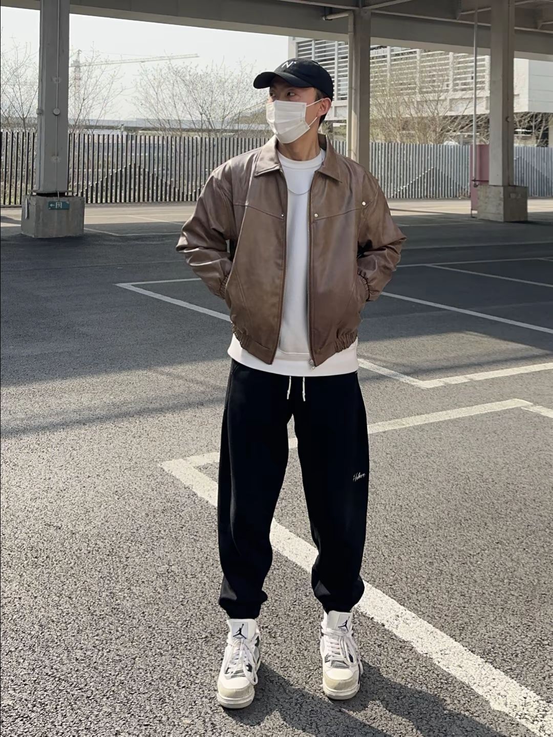 💥美式复古翻领皮衣💥
