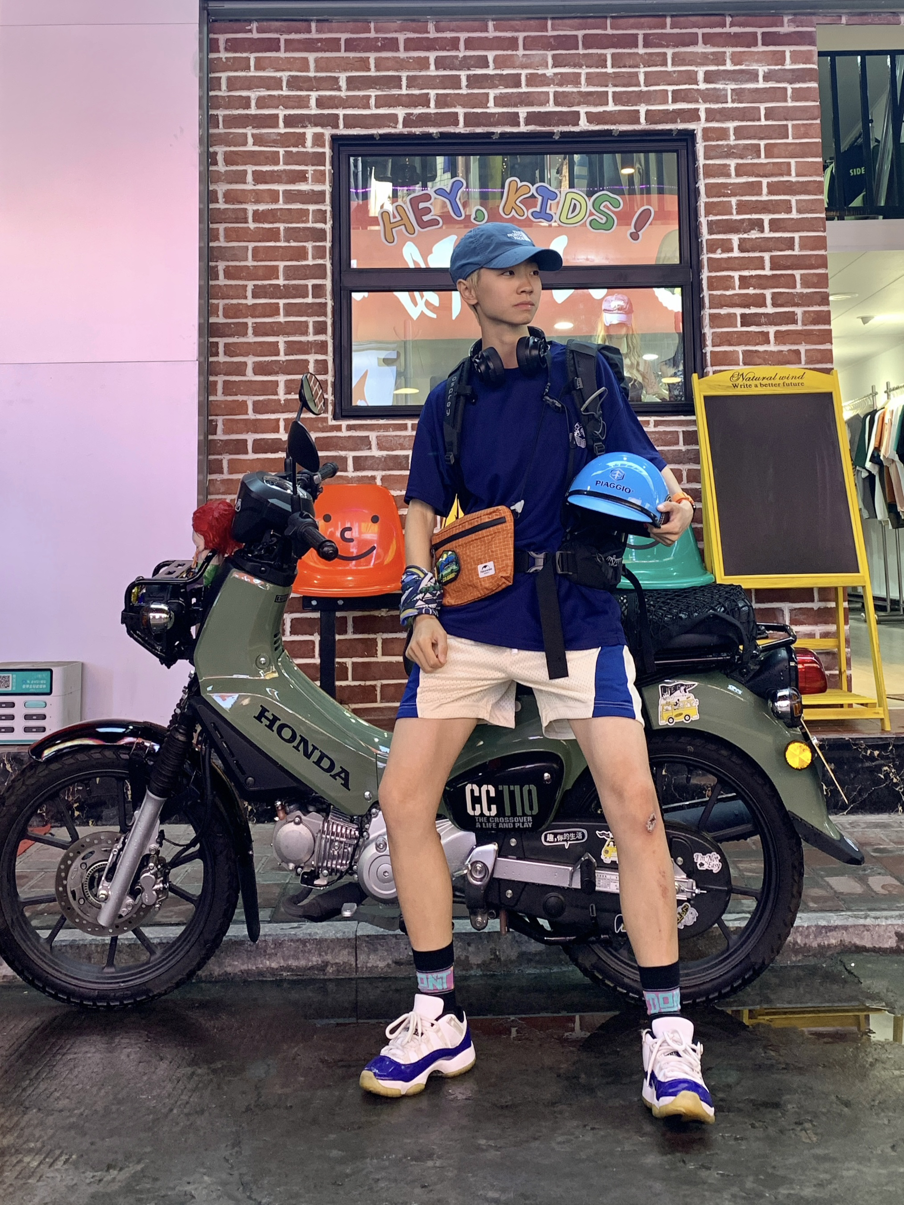 时髦艺术生穿搭｜户外休闲运动ootd