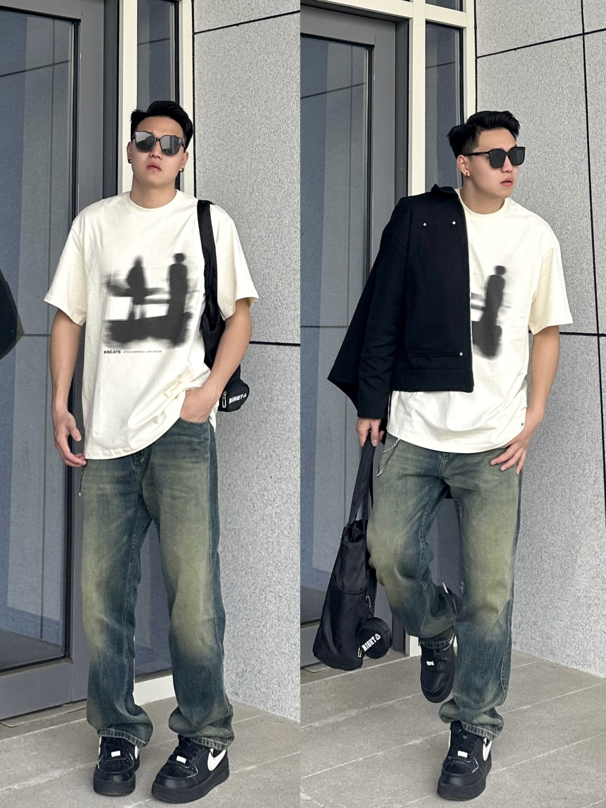 男生ootd/中性风这么穿也太帅了吧！