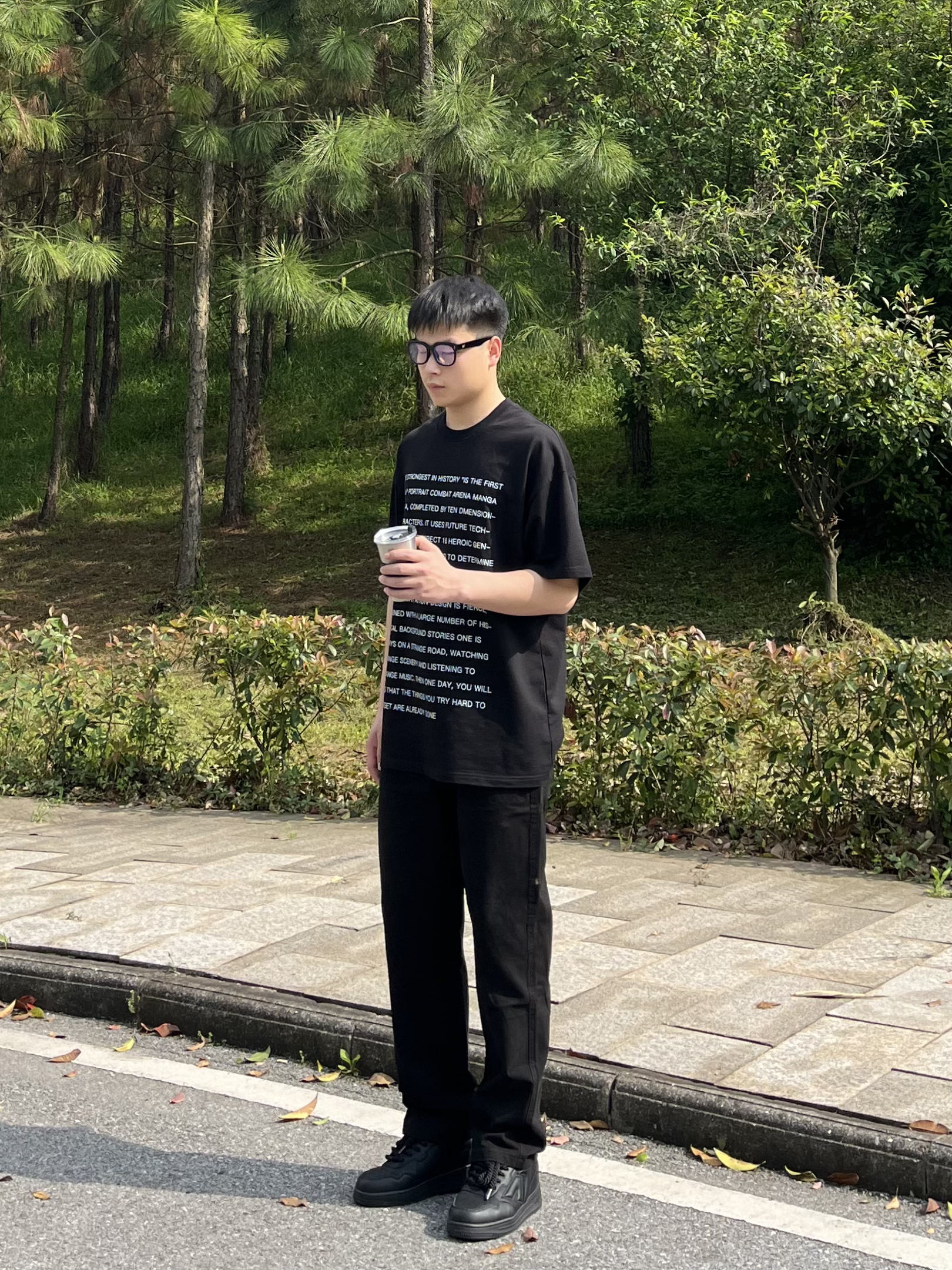 男大ootd｜一身黑真的很帅！