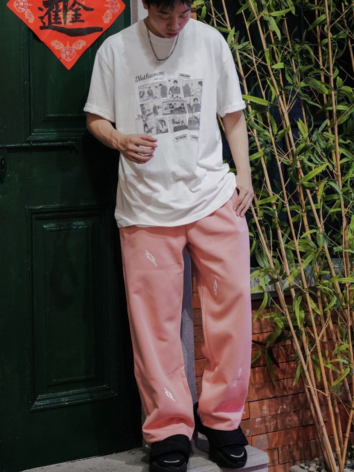 OOTD|男人不粉怎么行