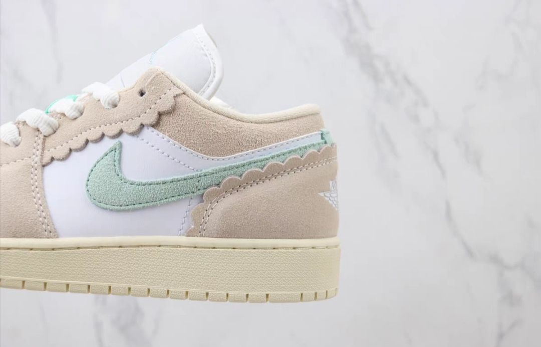 AJ1 Low GS 粉白花边——女生必入鞋款