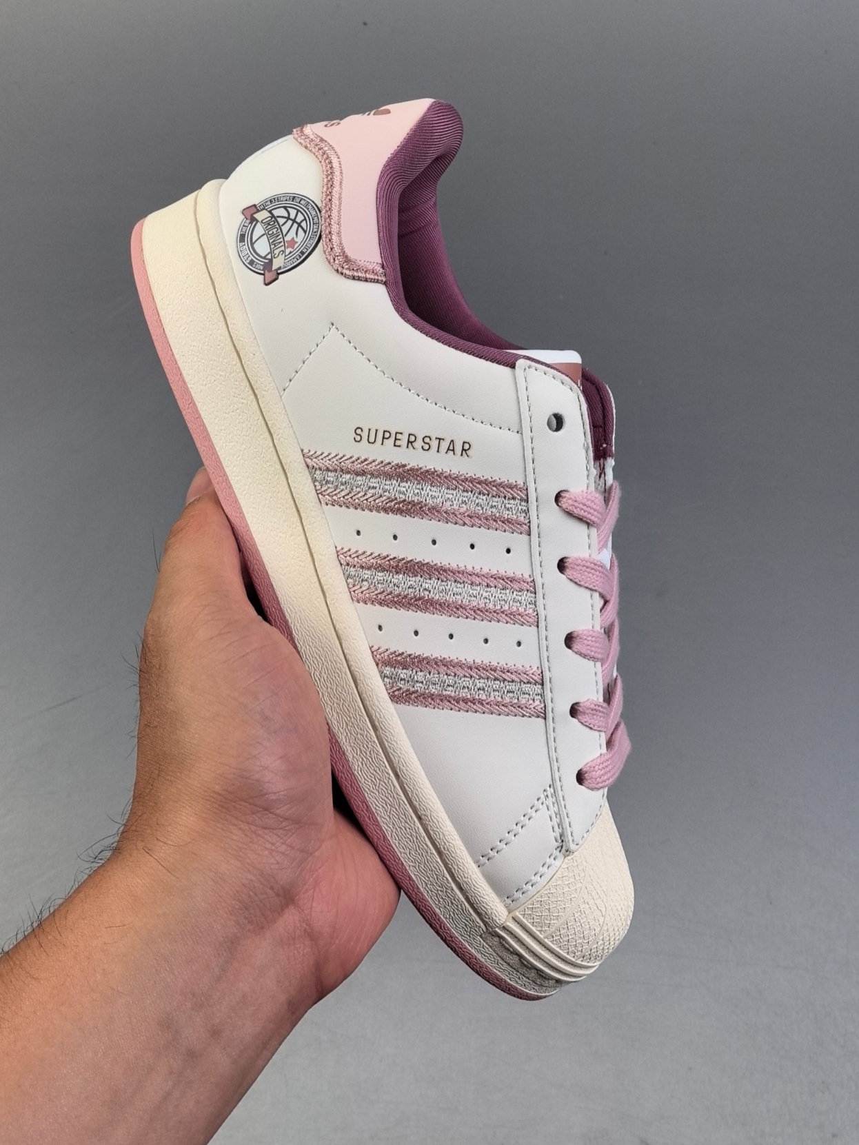 阿迪达斯Adidas三叶草 Originals Superstar Pride RM贝壳头系列低帮经