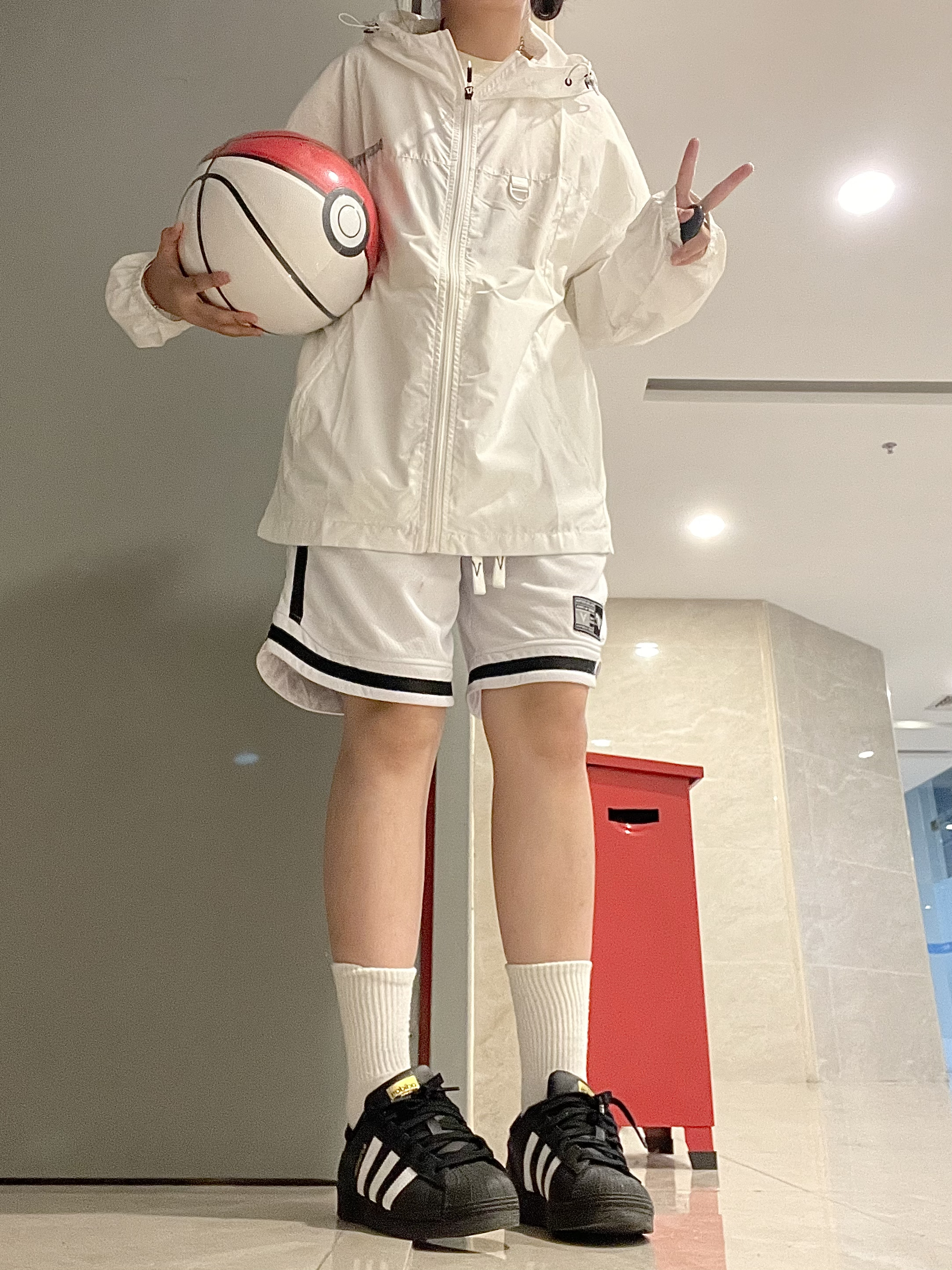 今日份打球穿搭look