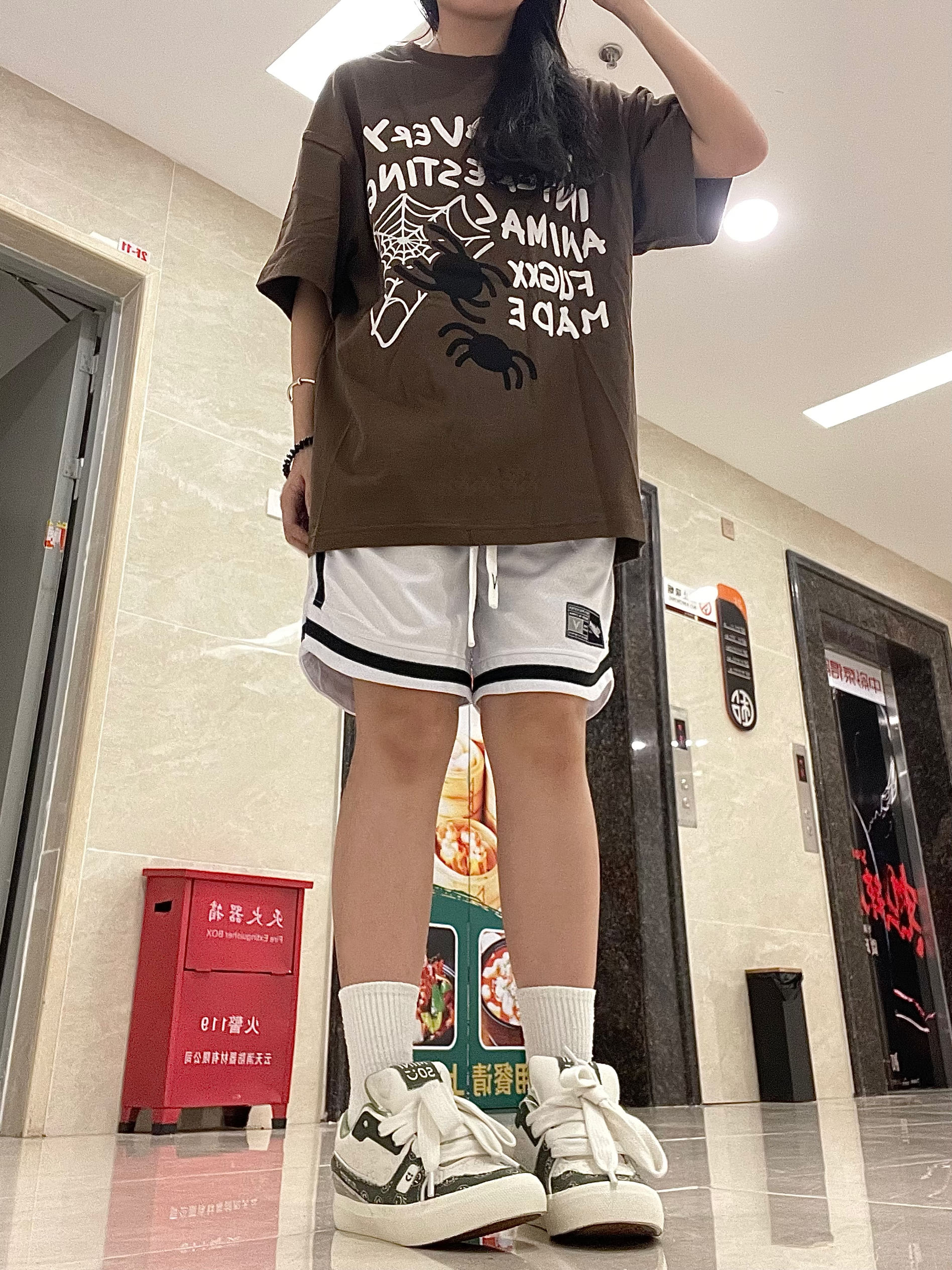 夏日健身运动穿搭look