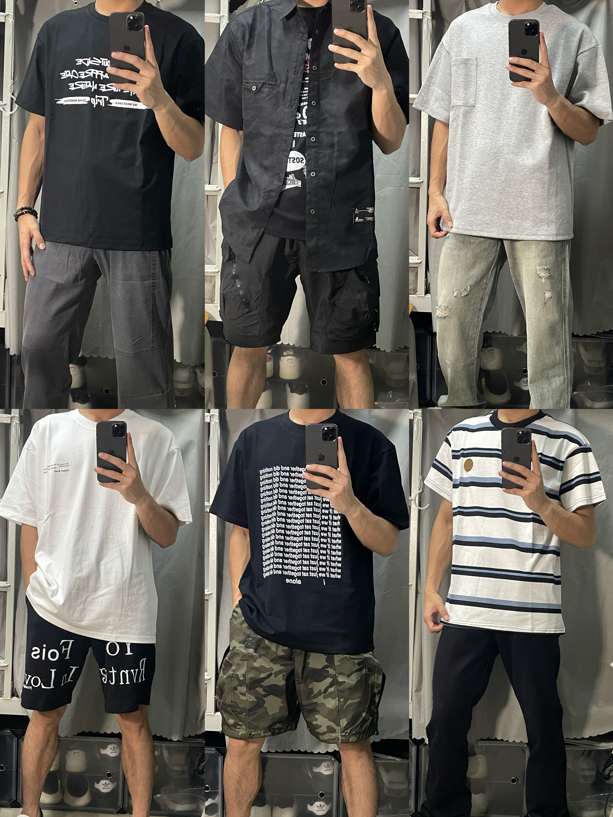 大学生夏季1️⃣周穿搭合集｜第1️⃣章