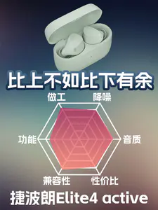 捷波朗Elite4 Active降噪真无线体验