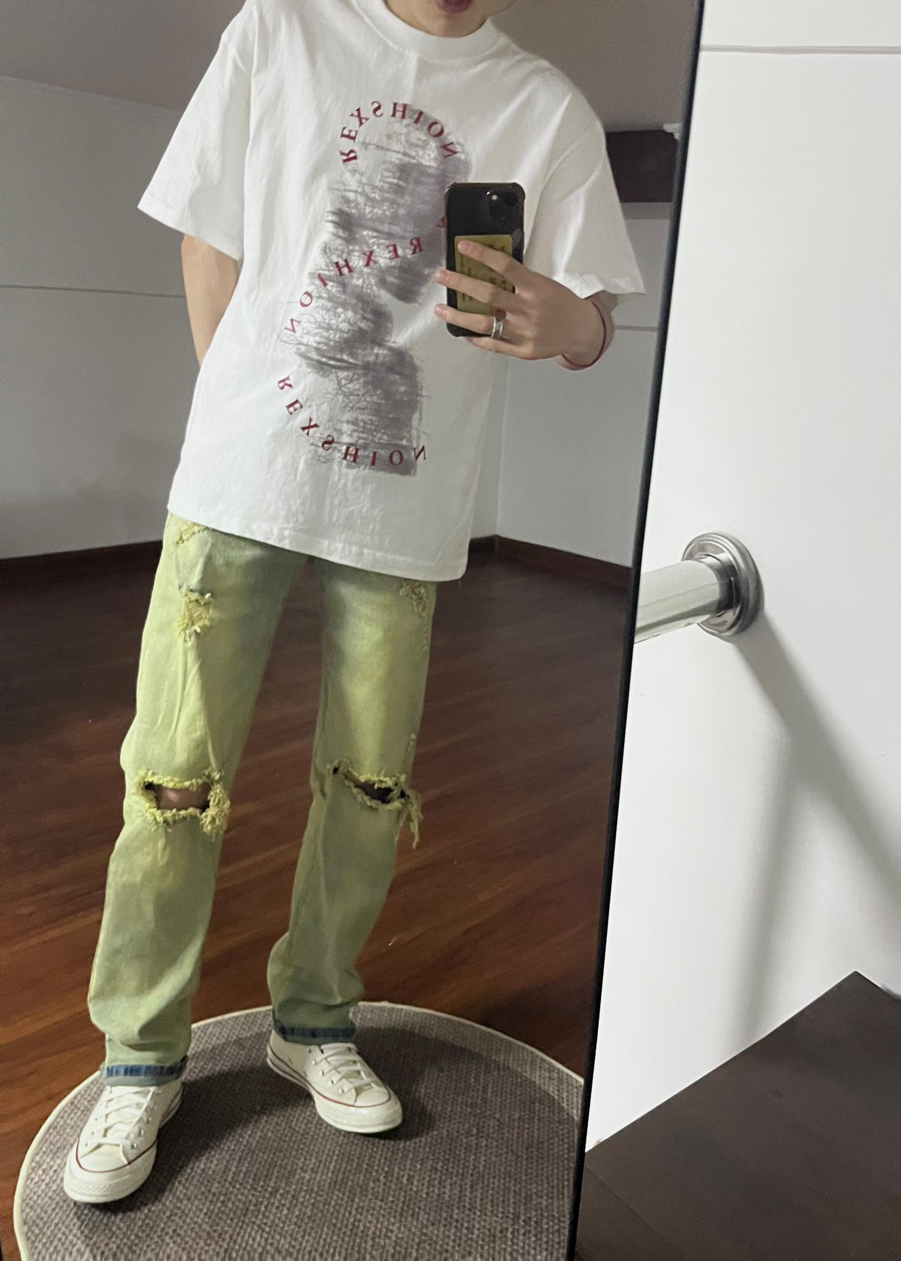 与女友的情侣装