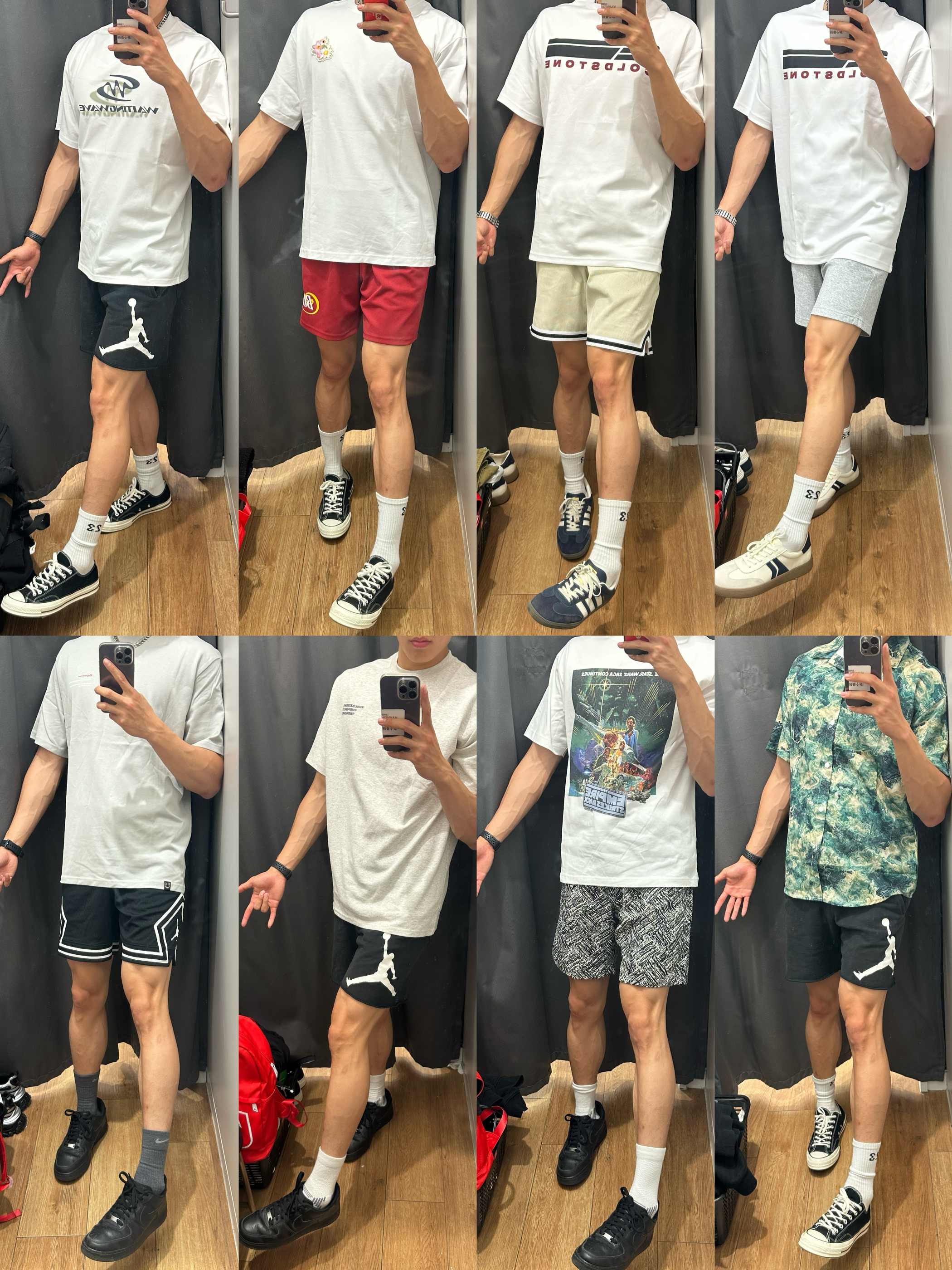 挑战一周穿搭不重样