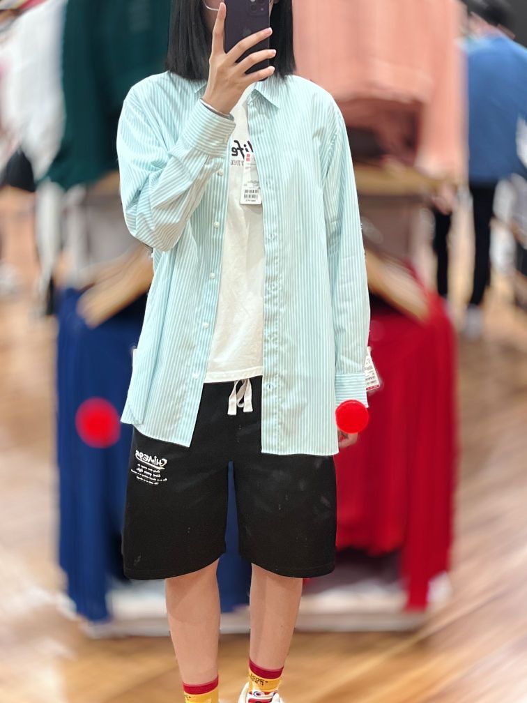 优衣库摸鱼穿搭look