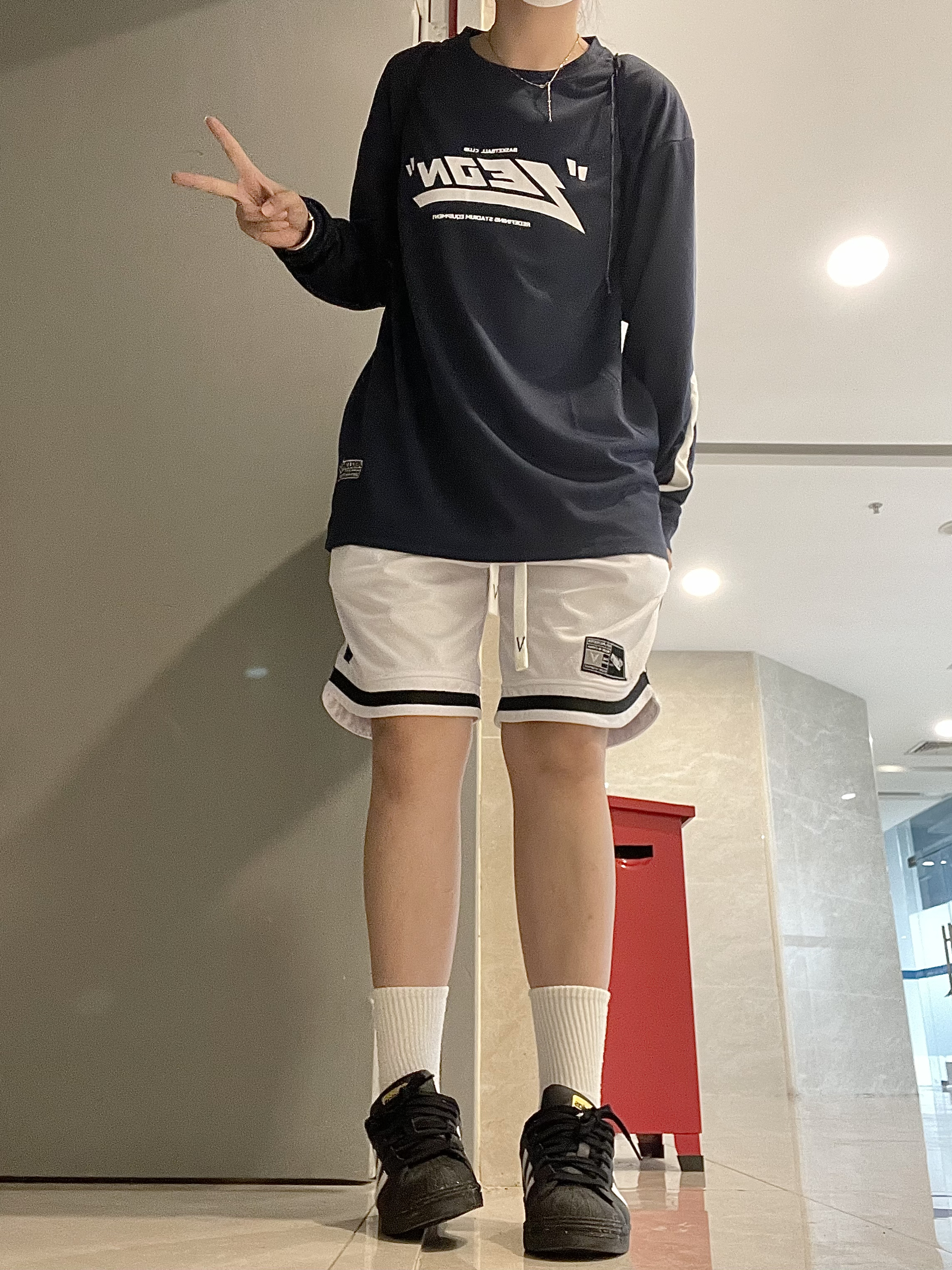 今日份打球运动穿搭look