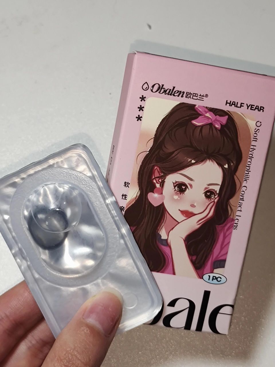 很适合学生党的平价美瞳!!obalen美瞳