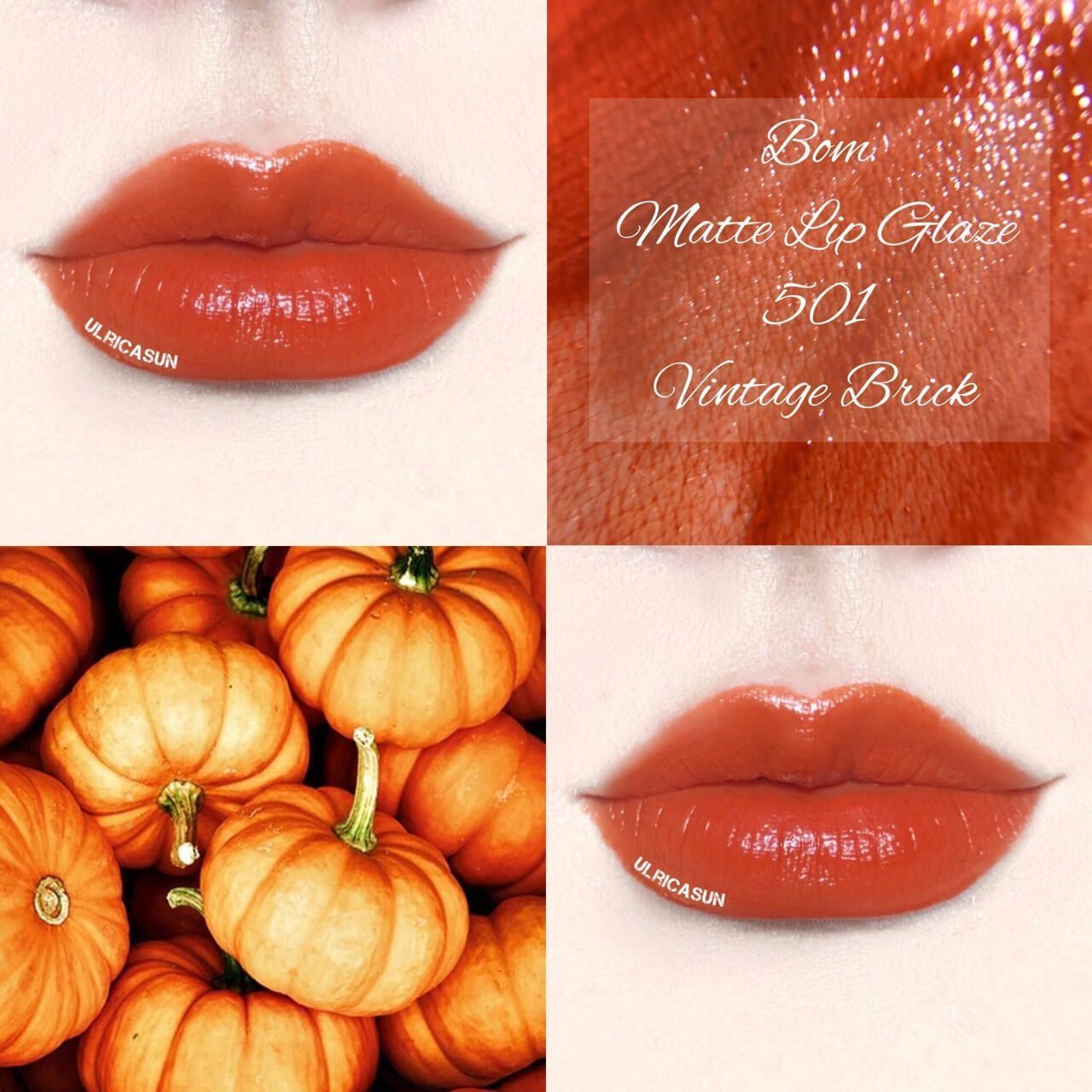 【好久不见的大南瓜🎃半哑光果冻唇】
