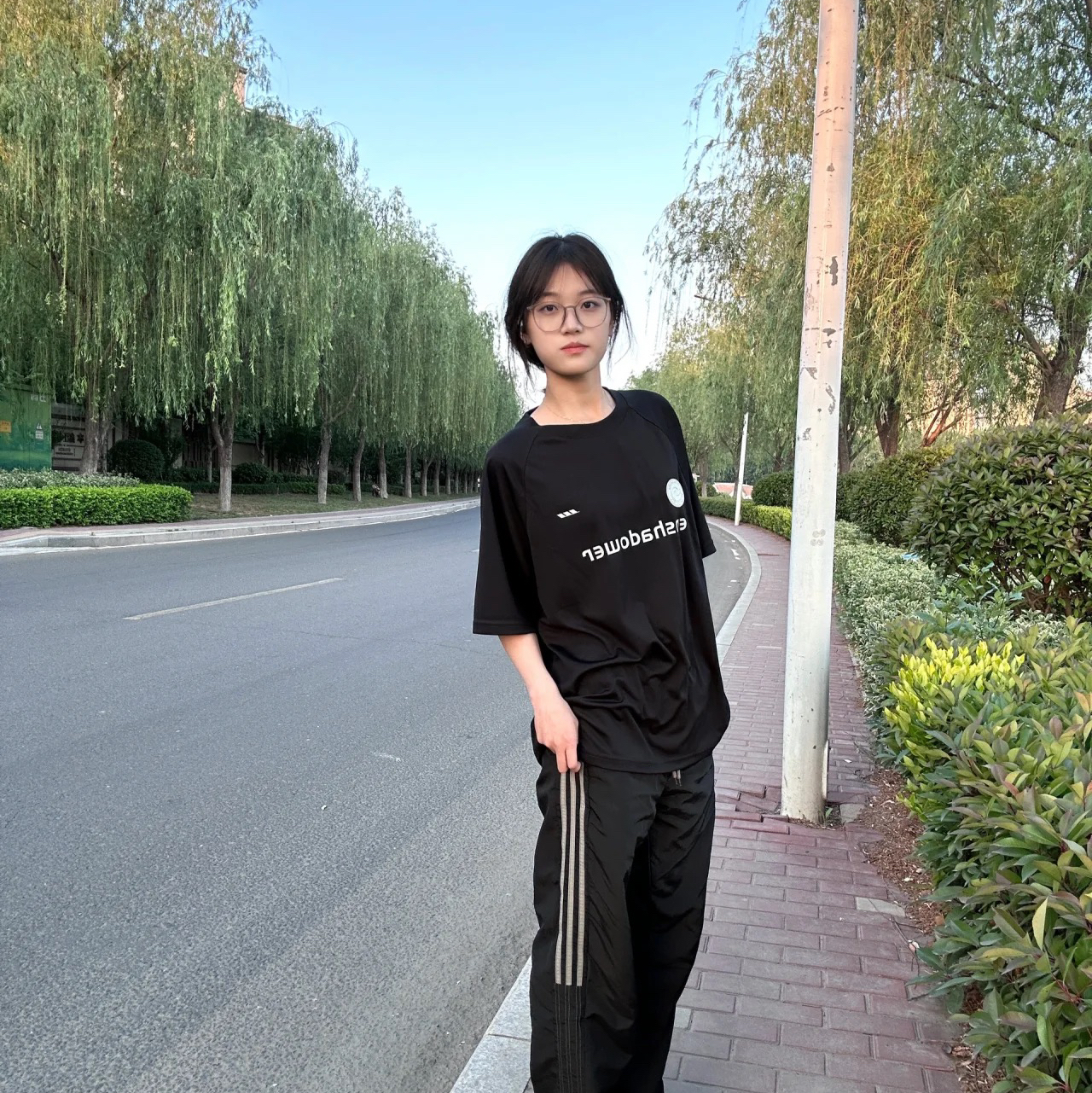 OOTD I黑白休闲帅气穿搭 ©