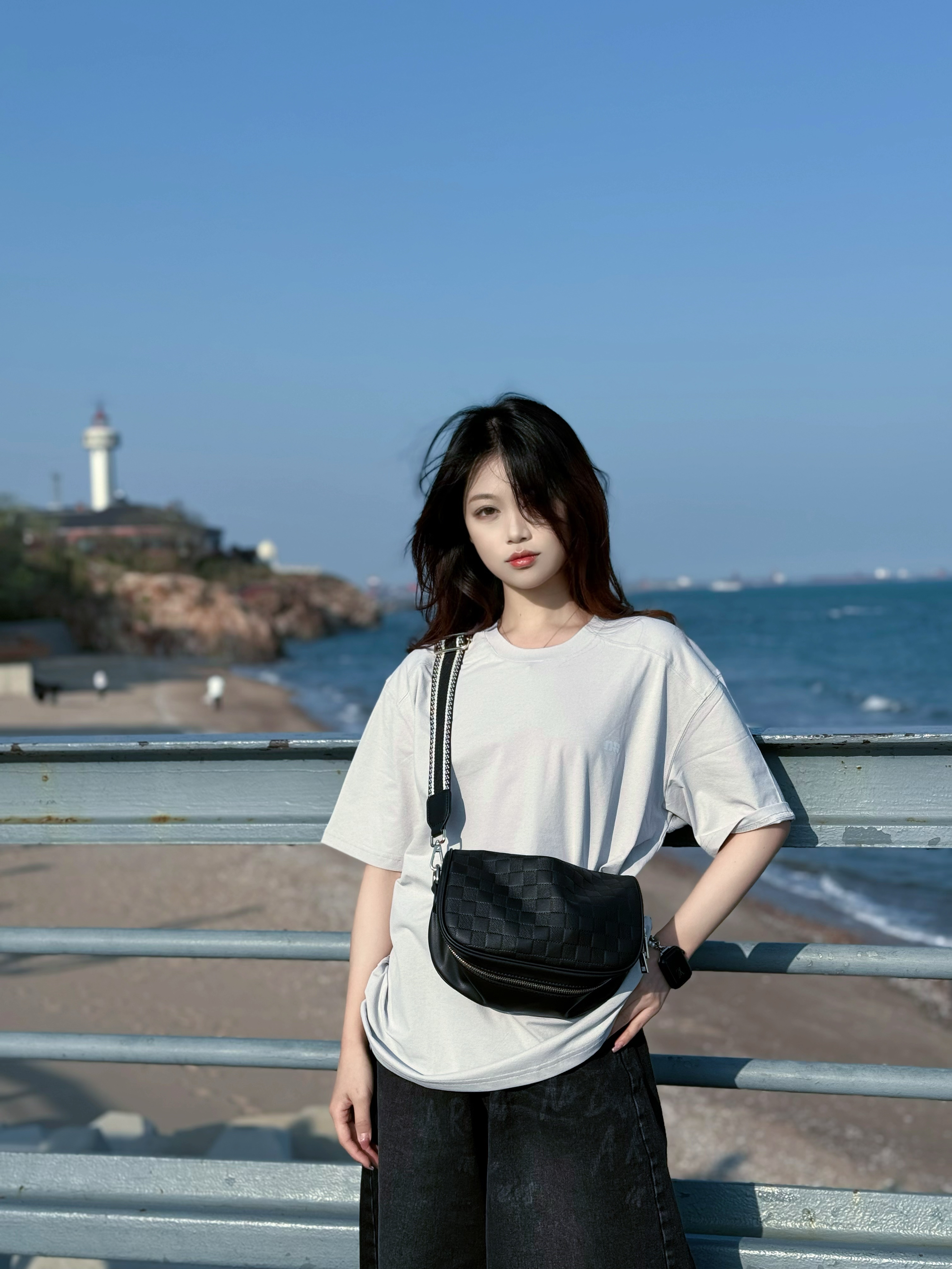 OOTD｜一些大海边的氛围感