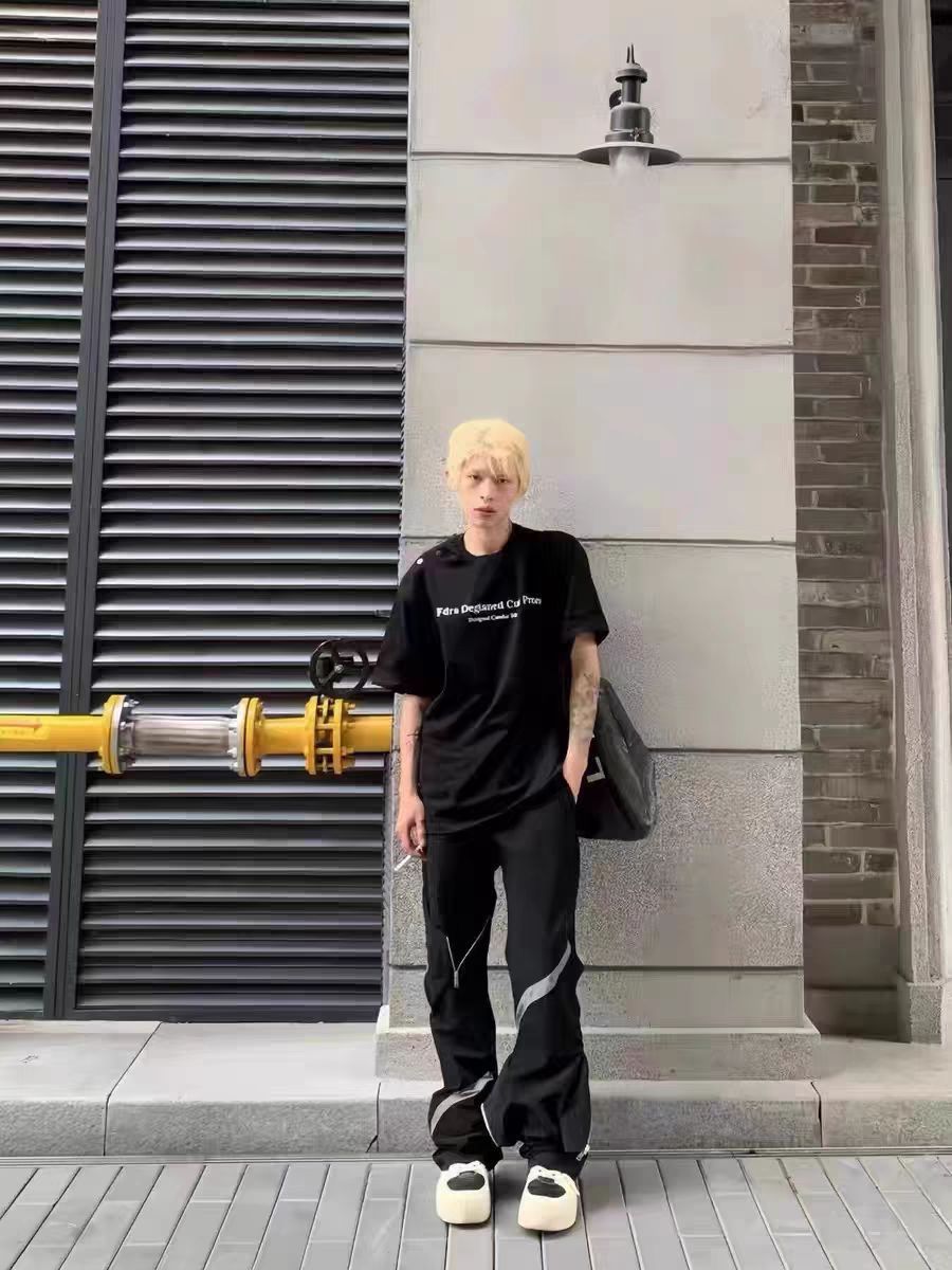 FDR 美式四合扣开肩短袖T恤！👕