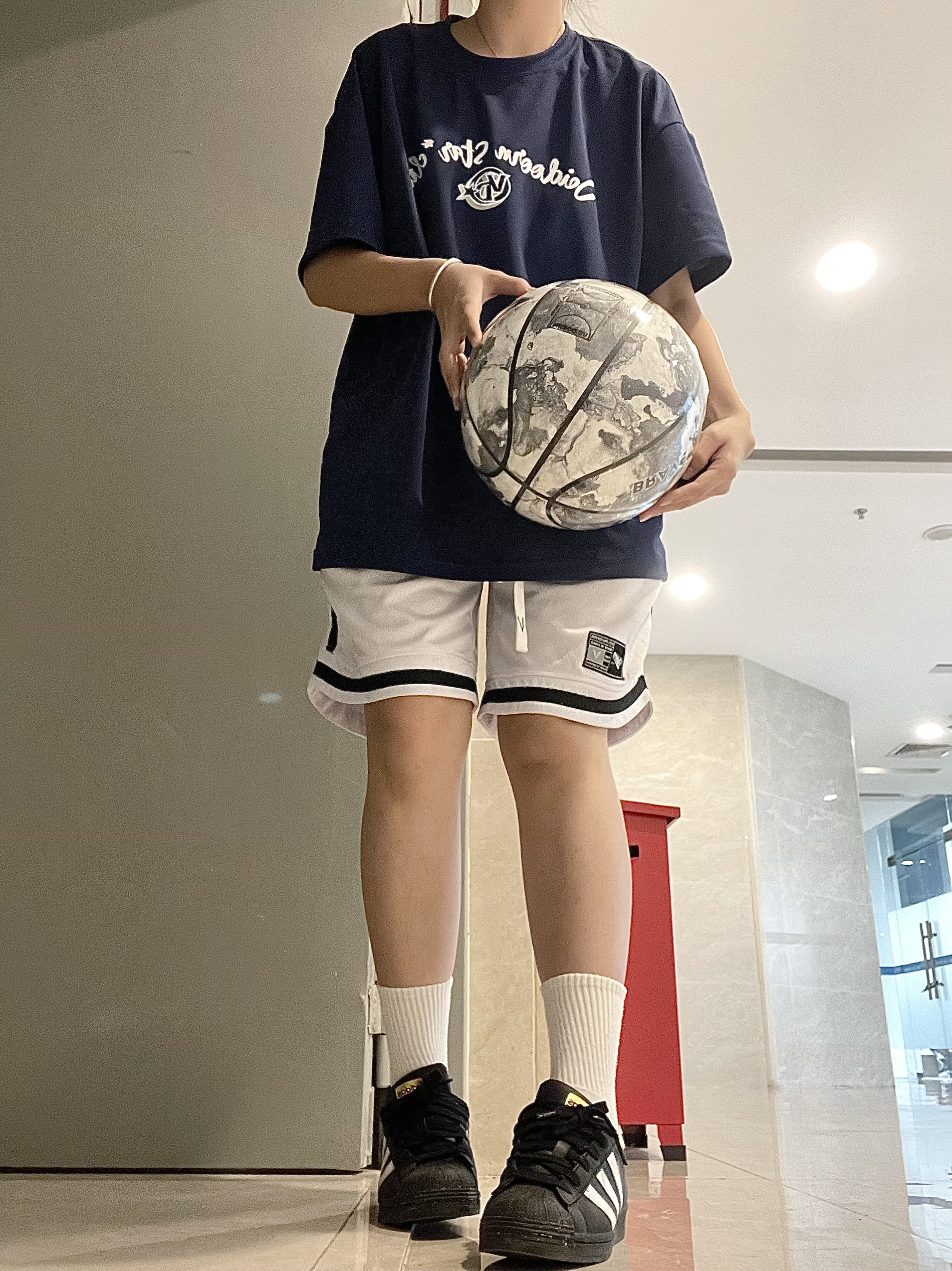 今日份打球穿搭look