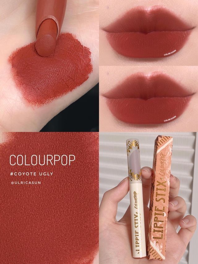 ✨新色COLOURPOP哑光唇膏笔| 焦糖南瓜可可