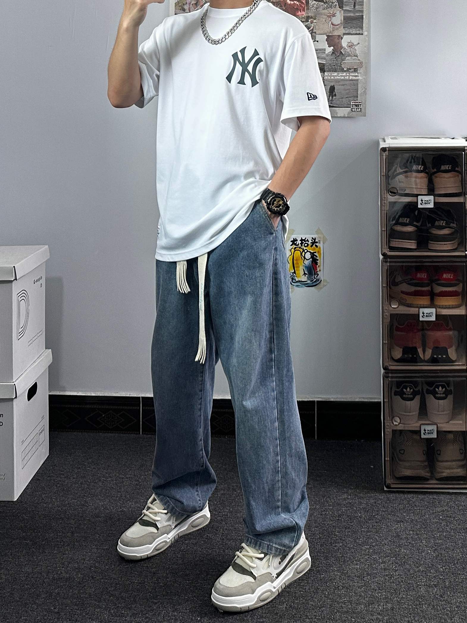 夏日满级穿搭丨OOTD小个子穿搭简约干净是我的爱