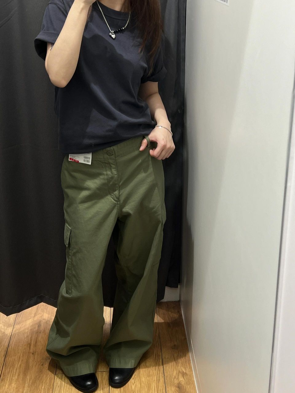 这条工装裤真的巨巨巨舒服✅版型好不会吸腿