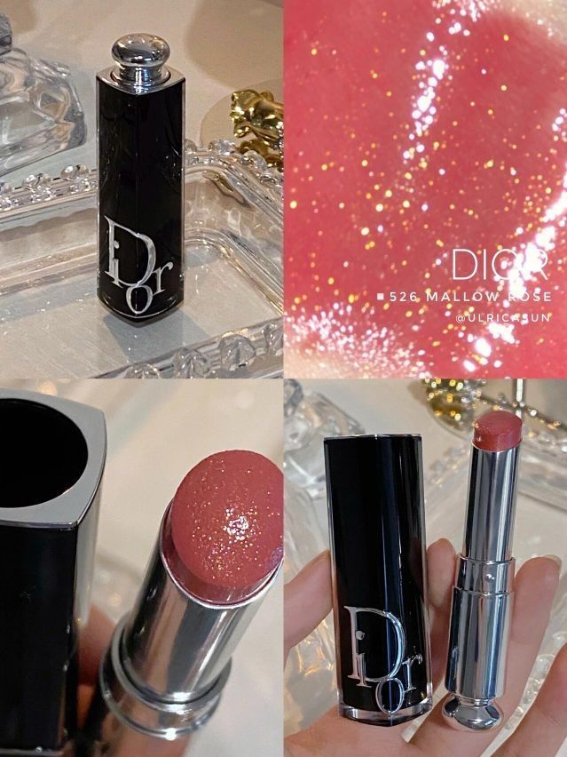 🥀新品｜DIOR黑管漆光526～碎光金箔玫瑰✨