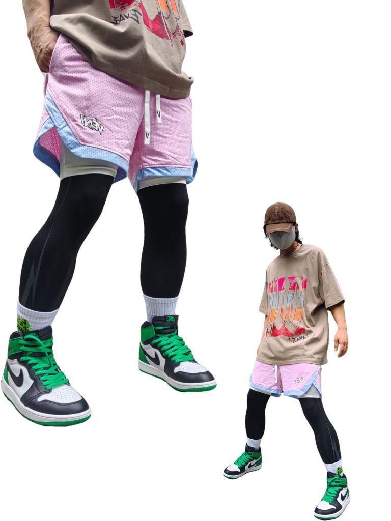 夏日美式街头运动风穿搭日常