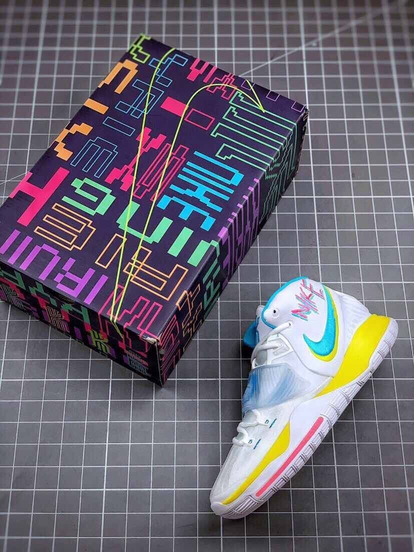 kyrie 6  neon graffiti 欧文6代篮球鞋 