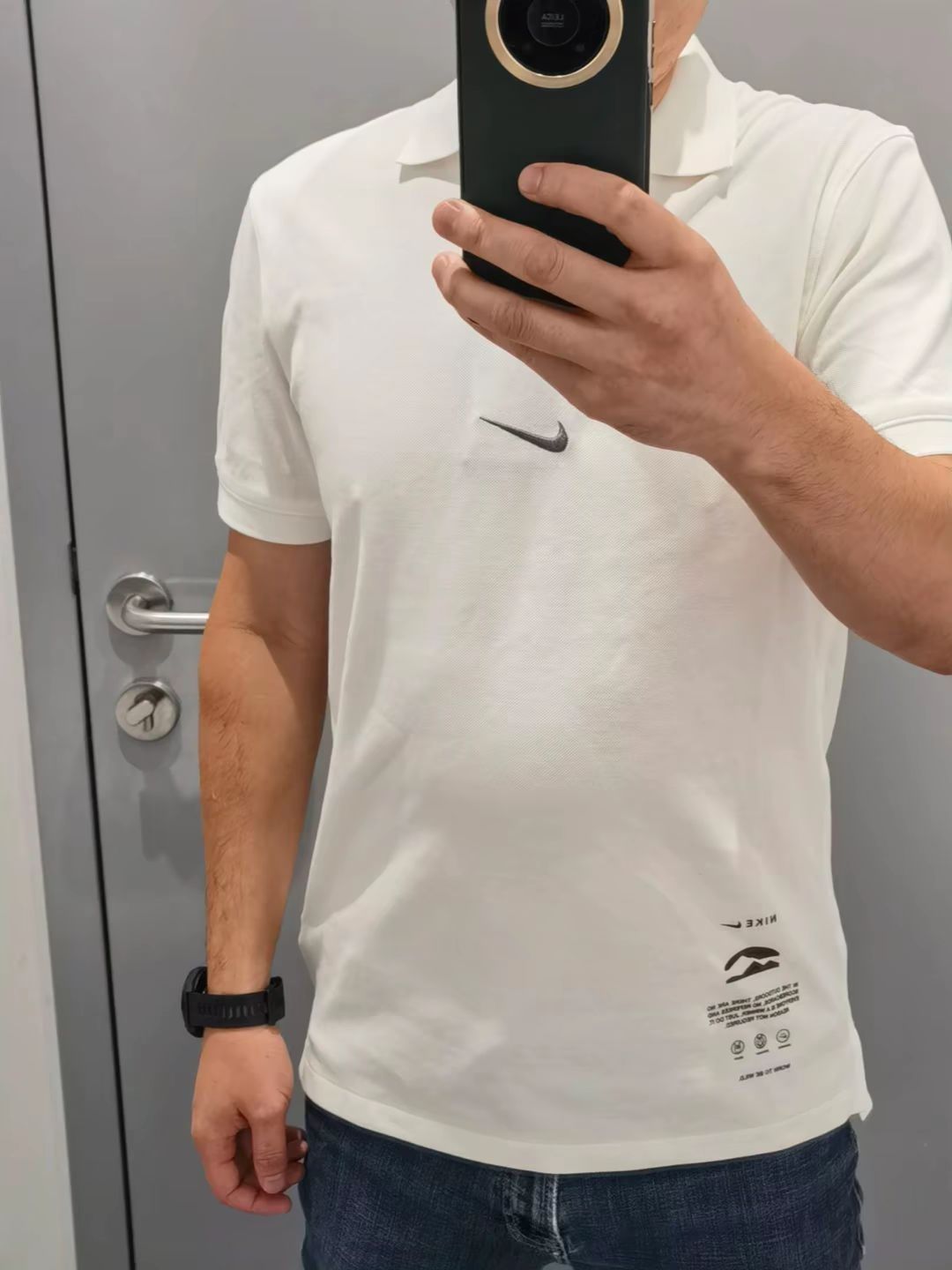 💥热力爆表！夏日必备！耐克速干透气修身翻领套头短袖Polo衫👕