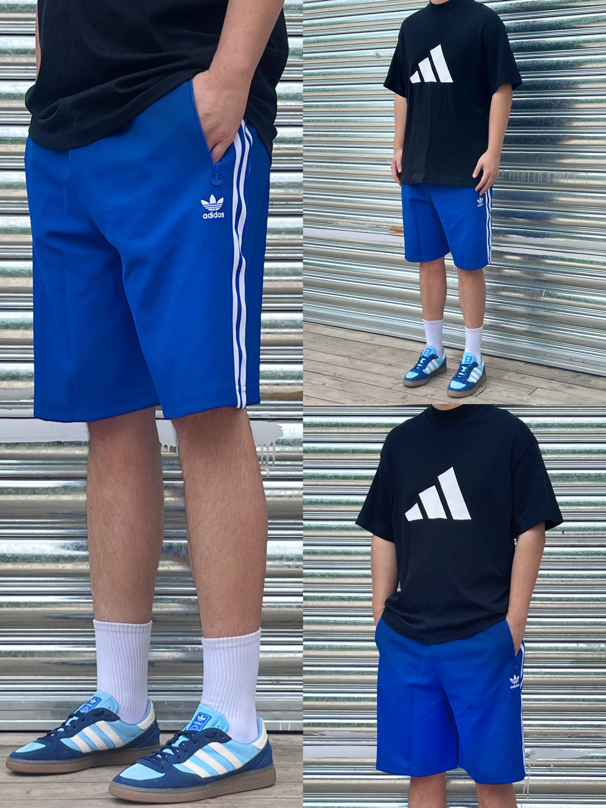 浓人穿搭丨黑蓝撞色夏日男友OOTD