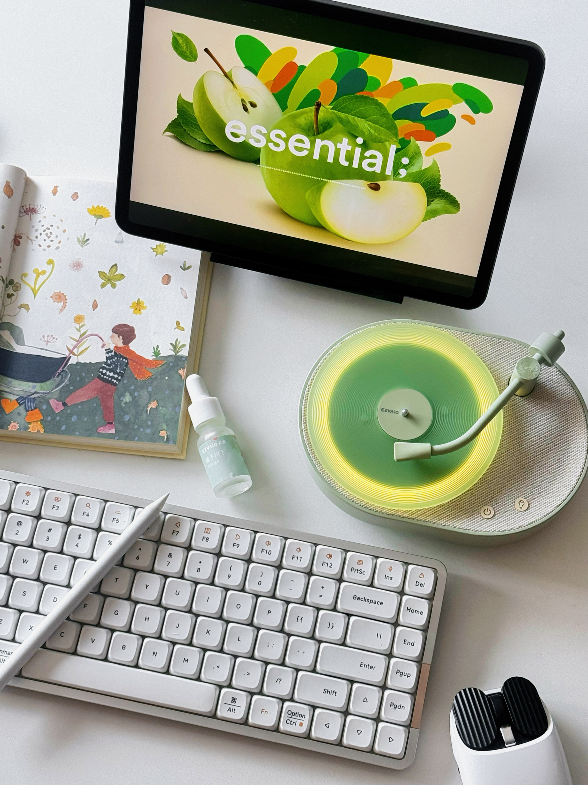 甜妹收到森系礼盒敲开心！夏天氛围感拉
满